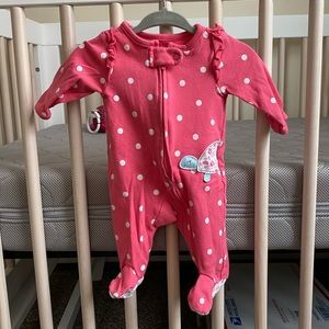 Child of Mine Carter's zippered footie Newborn
